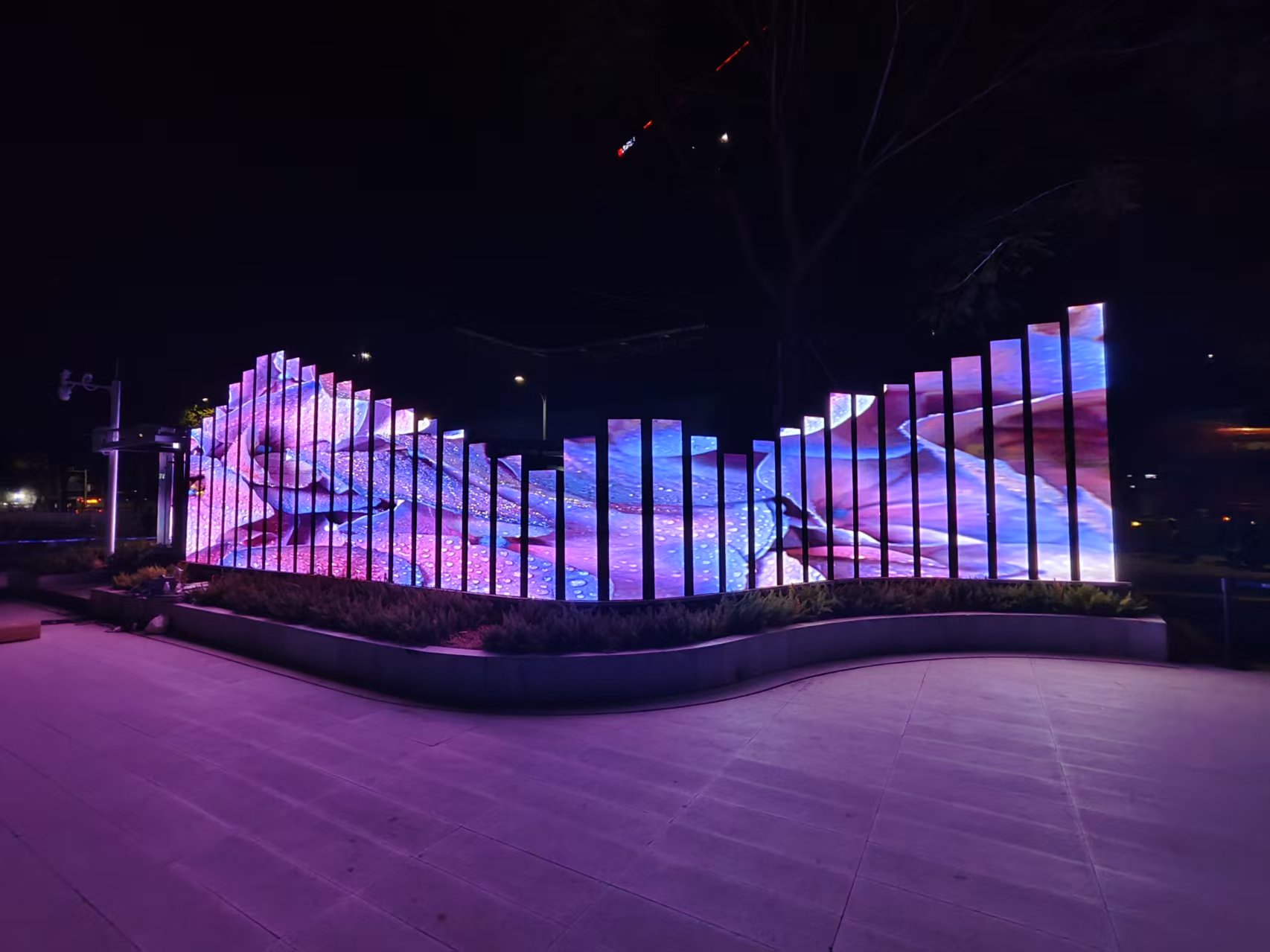 深圳南山智园户外拼接异形